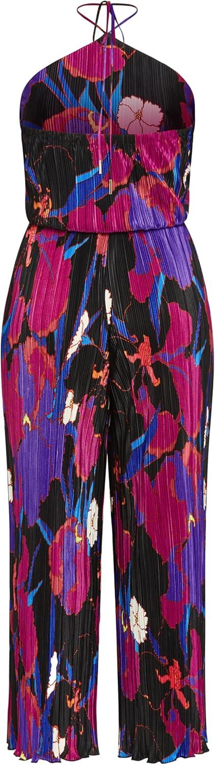 image:imageCITY CHIC Plus Size Jumpsuit Kira Print JumpsuitWild Flower