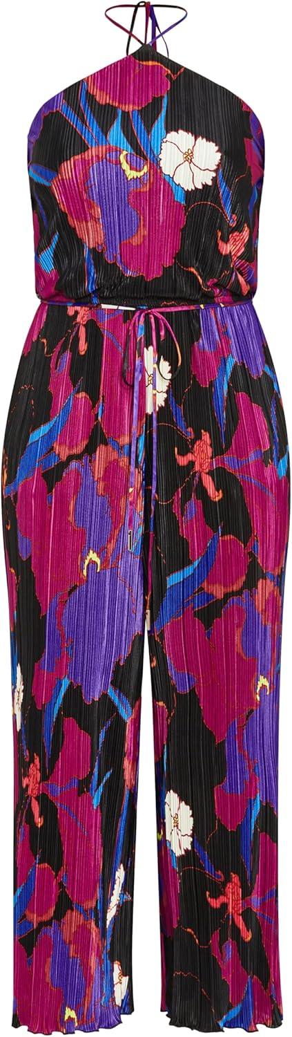 image:imageCITY CHIC Plus Size Jumpsuit Kira Print JumpsuitWild Flower