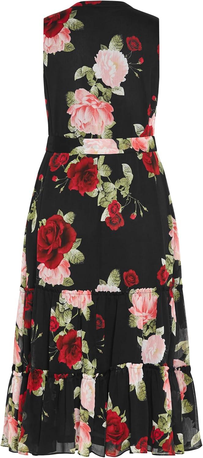image:imageCity Chic Womens Dress Roma PrintDolce Black