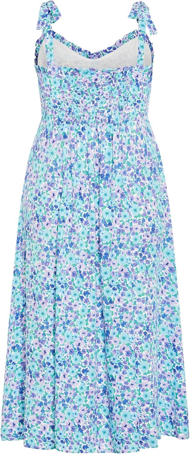 image:imageCity Chic Womens Plus Size Dress TamaraBlue Ditsy