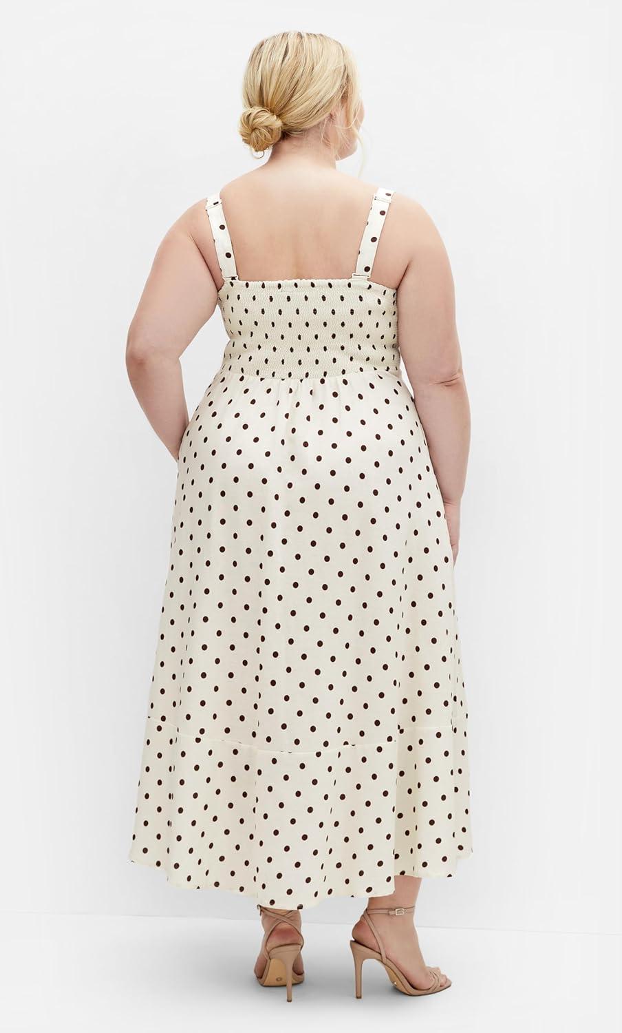 image:imageCity Chic Womens Plus Size Maxi Dress Collins PrintSweet Spot