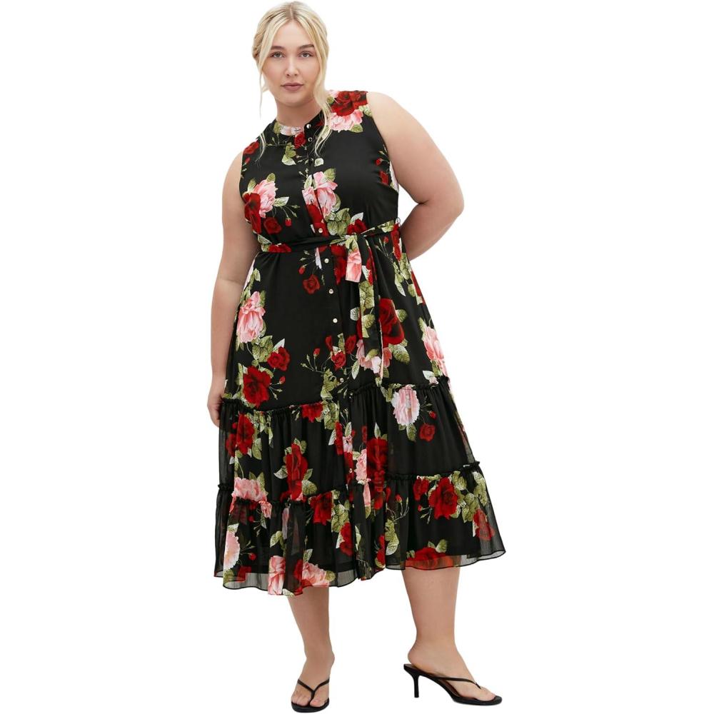 image:imageCity Chic Womens Dress  Roma PrintDolce Black
