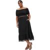 image:imageCity Chic Womens Plus Size Dress  Aura MidiBlack