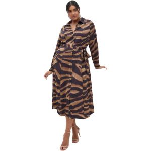 City Chic Women’s Plus Size Dress – Untamed(Brandy Untamed)