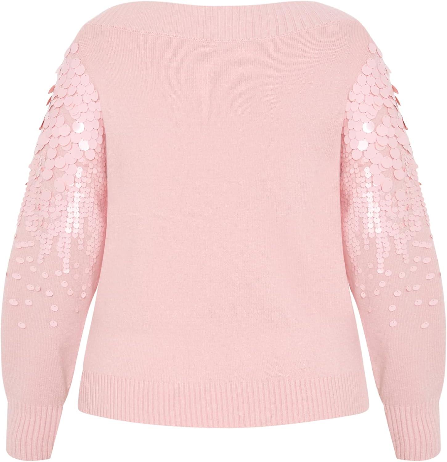 image:imageCity Chic Womens Plus Size Jumper BraylinBlushing Bride