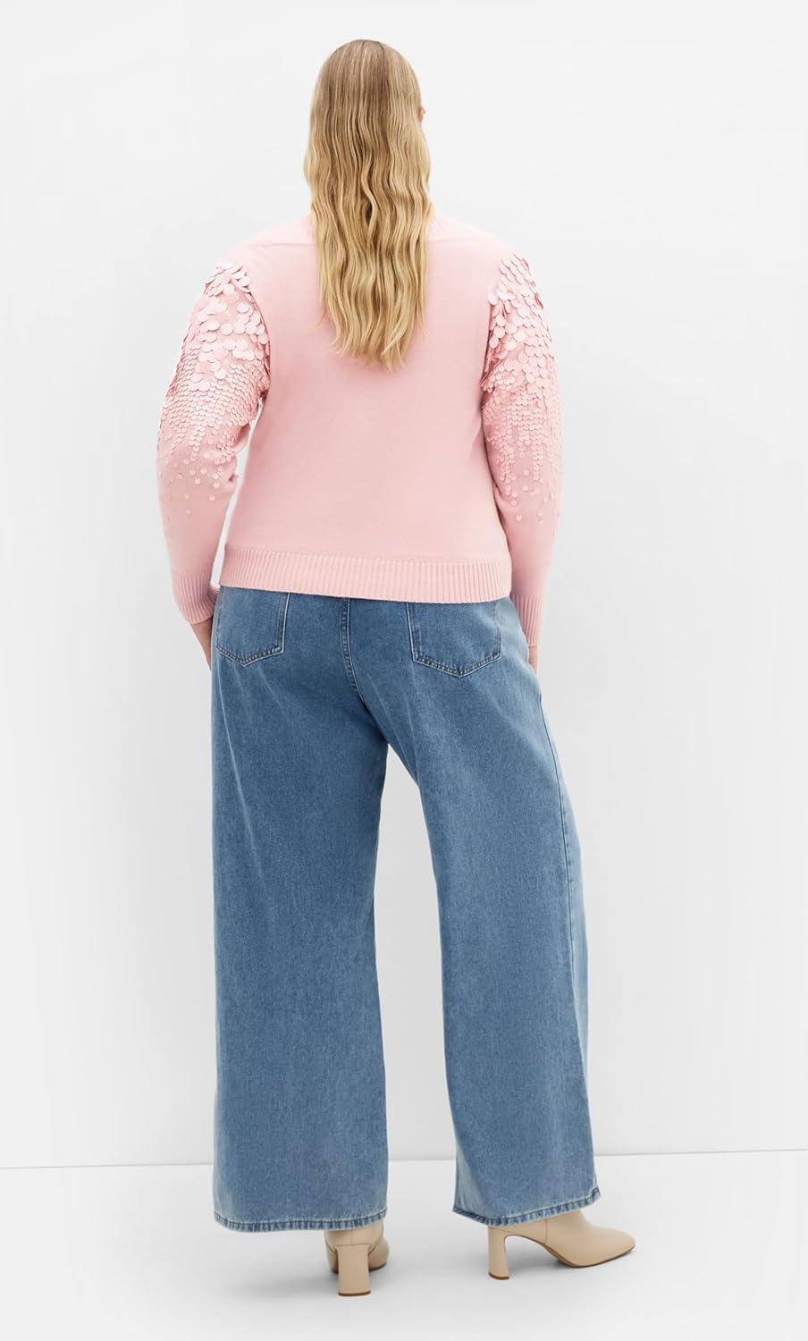 image:imageCity Chic Womens Plus Size Jumper BraylinBlushing Bride