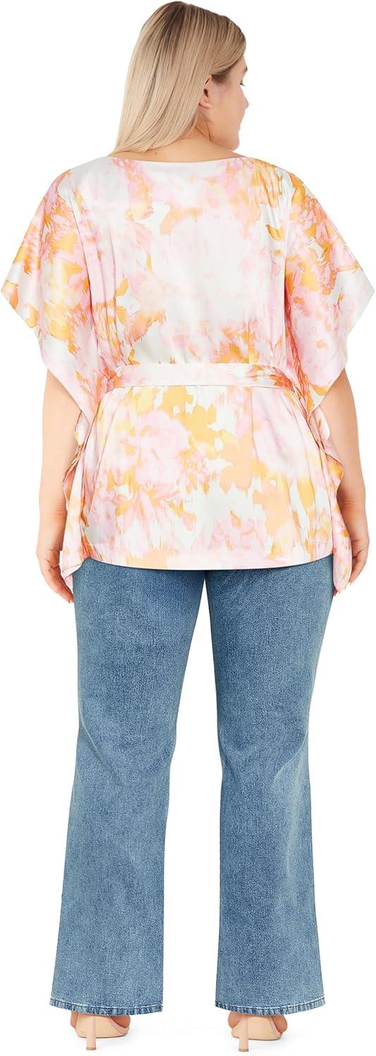 image:imageCity Chic Womens Top Sunrise PrintPink Print