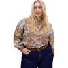 image:imageCity Chic Plus Size Shirt MYSTERIA Multi Print Multi Print