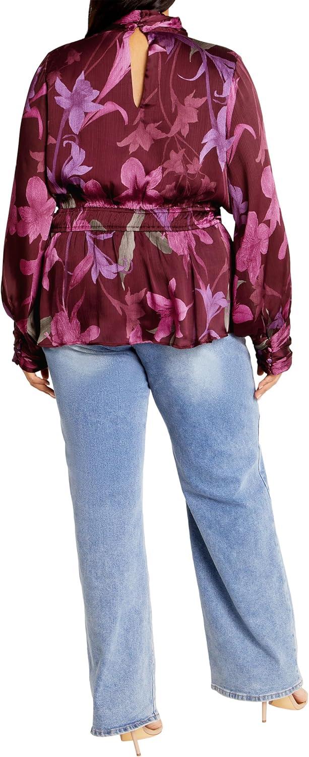 image:imageCity Chic Womens Plus Size Katya TopLavish Lily