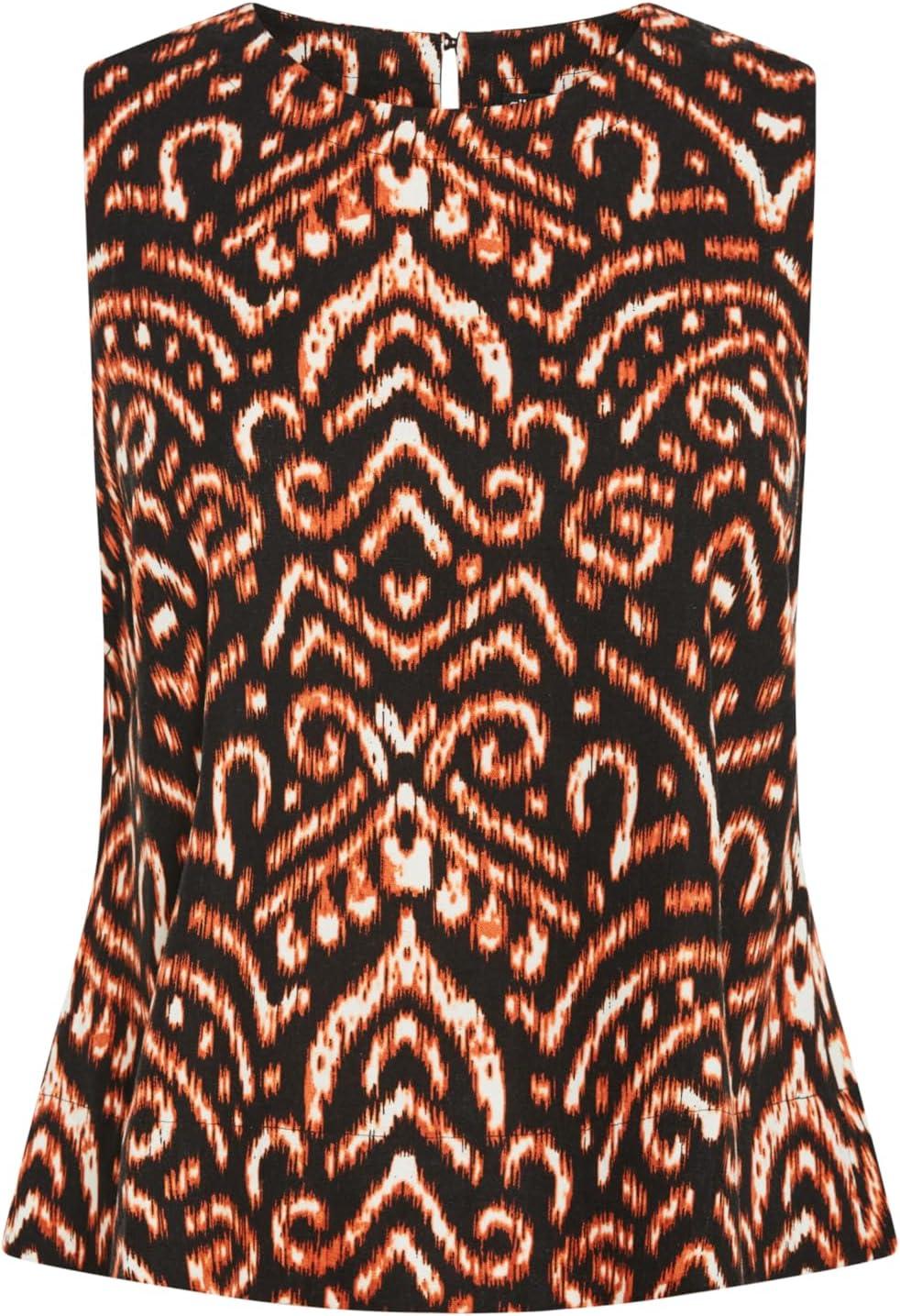 image:imageCity Chic Womens Plus Size Top Becka PrintBlack Print