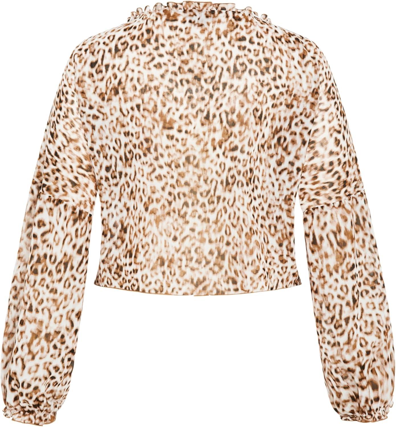 image:imageCity Chic Womens Plus Size Top CorinaLight Leopard