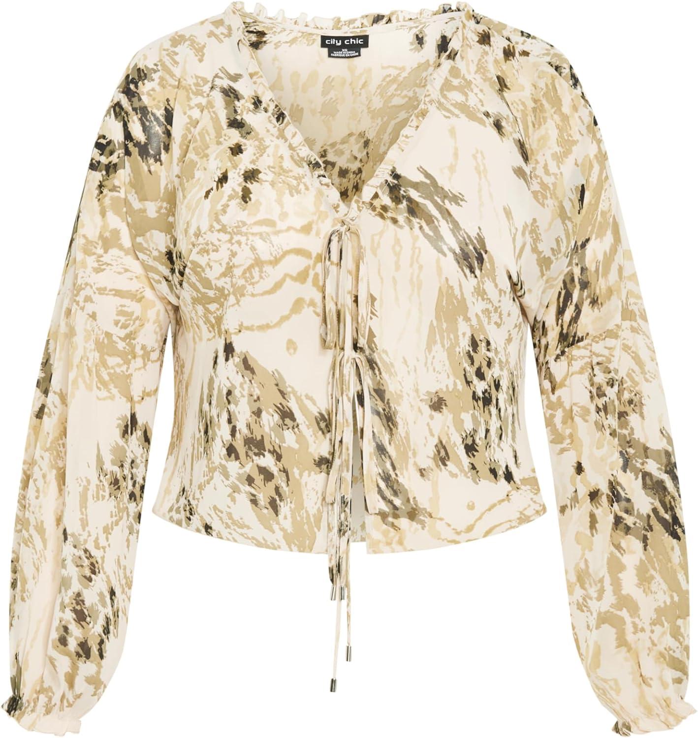 image:imageCity Chic Womens Plus Size Top CorinaSkin