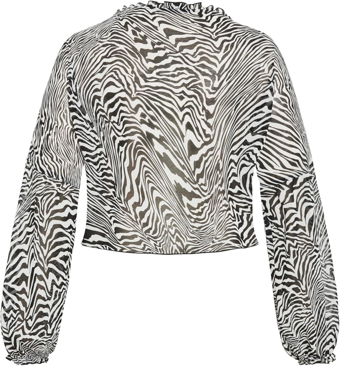 image:imageCity Chic Womens Plus Size Top CorinaZebra