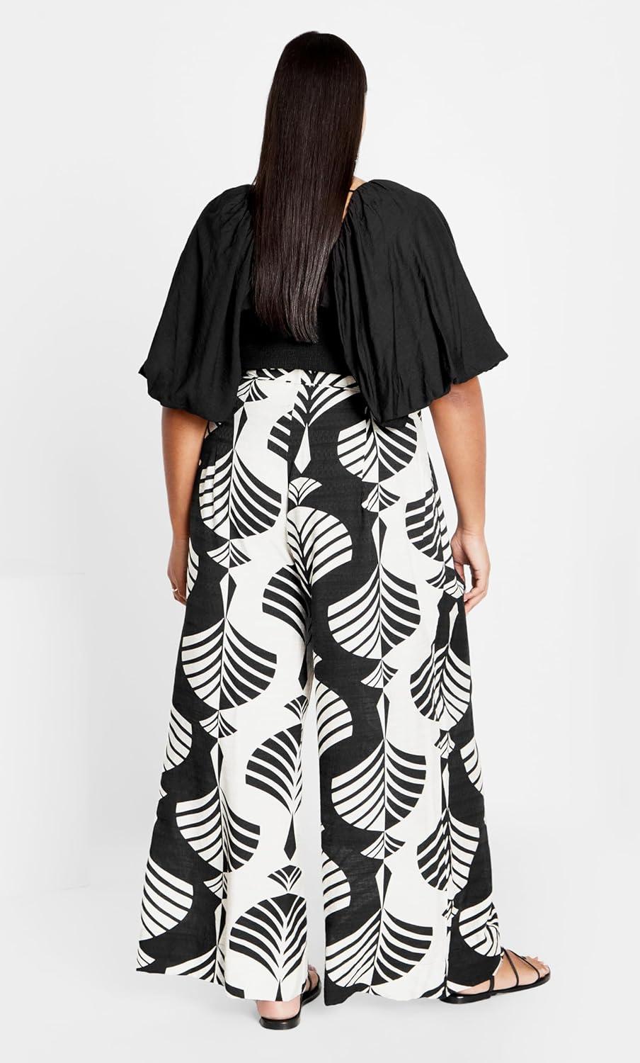 image:imageCity Chic Womens Plus Size Top PetaBlack