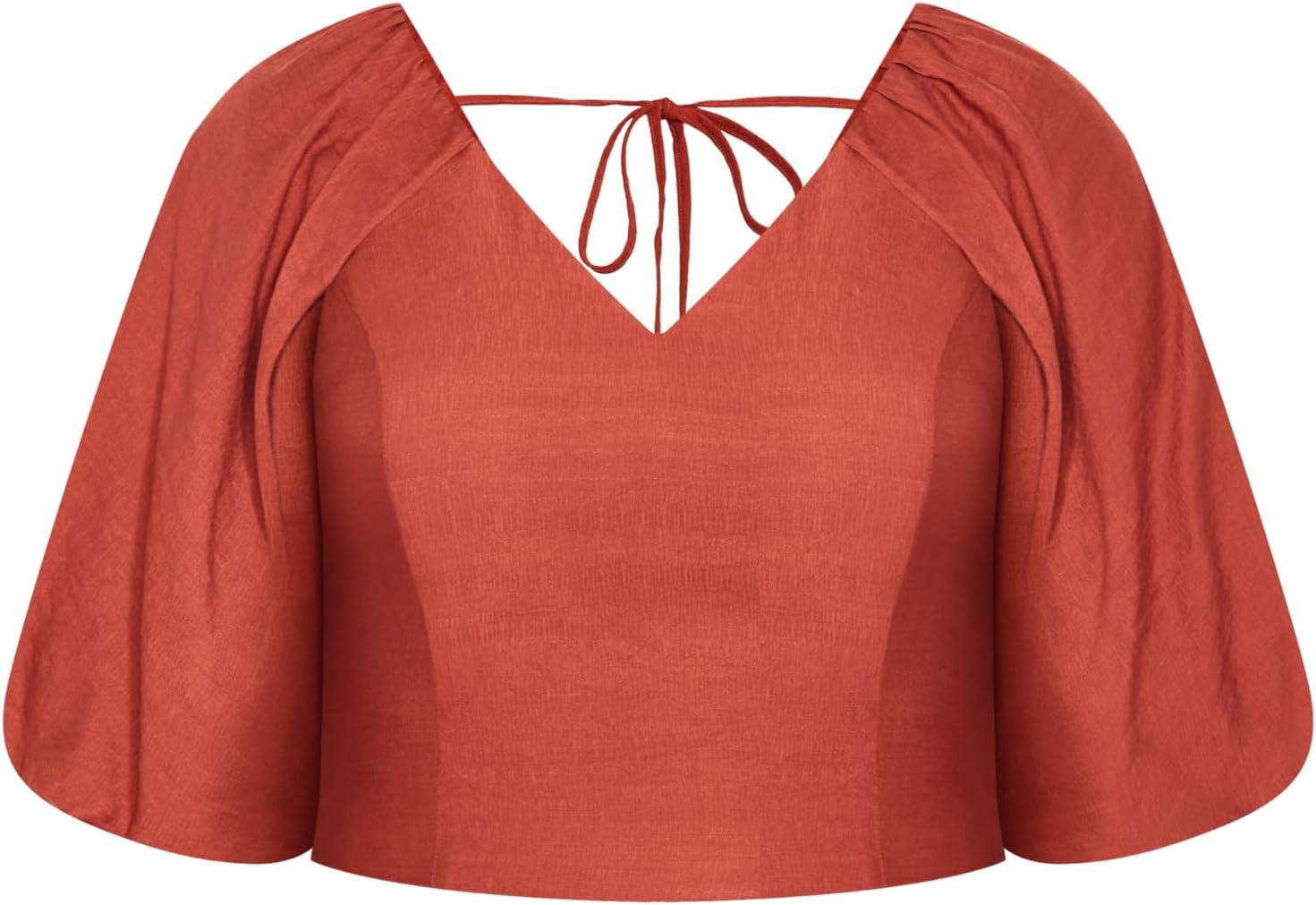 image:imageCity Chic Womens Plus Size Top PetaCinnamon