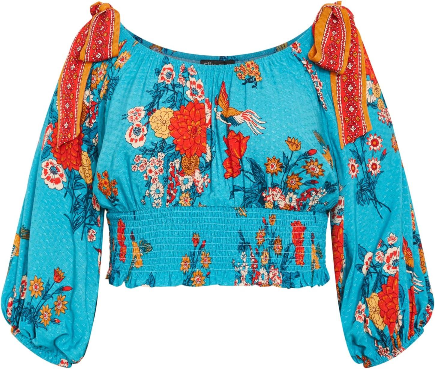 image:imageCity Chic Womens Plus Size Venice TopJade