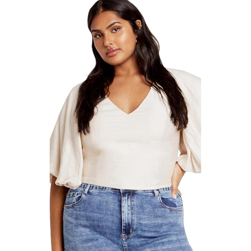 image:imageCity Chic Womens Plus Size Top  PetaOat