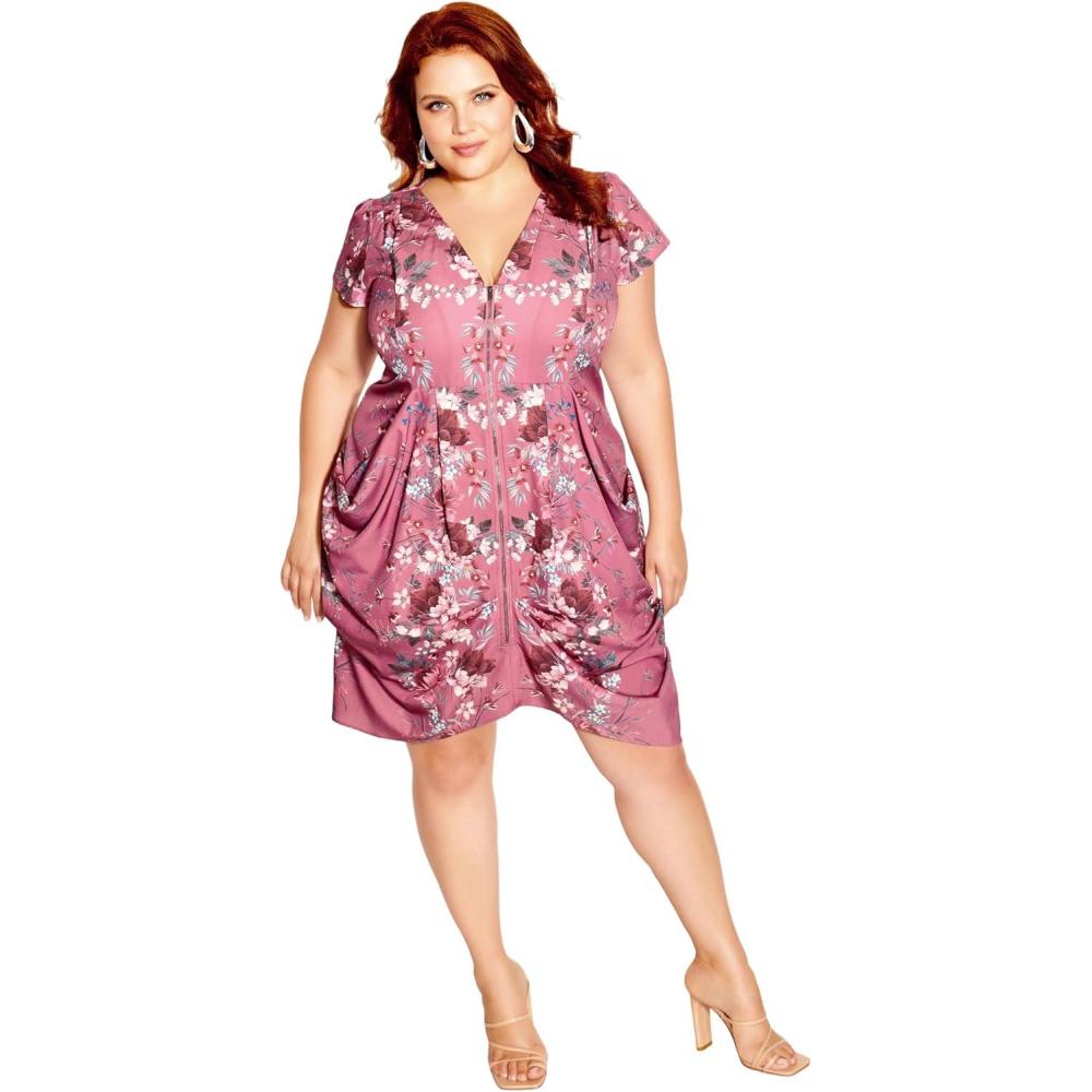 image:imageCity Chic Womens Plus Size Tunic HarperRosey Whimsical Mir