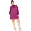image:imageCity Chic Womens Plus Size Nailhead TunicMulberry