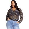 image:imageCity Chic Womens Sheer Lover Print ShirtMarble