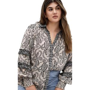 City Chic Plus Size Shirt Dreamweaver(Dreamweaver)