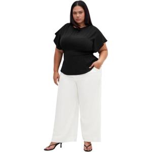 City Chic Women’s Plus Size Top – Cara(Black)