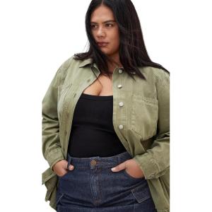 City Chic Women’s Shirt – Liv(Khaki)