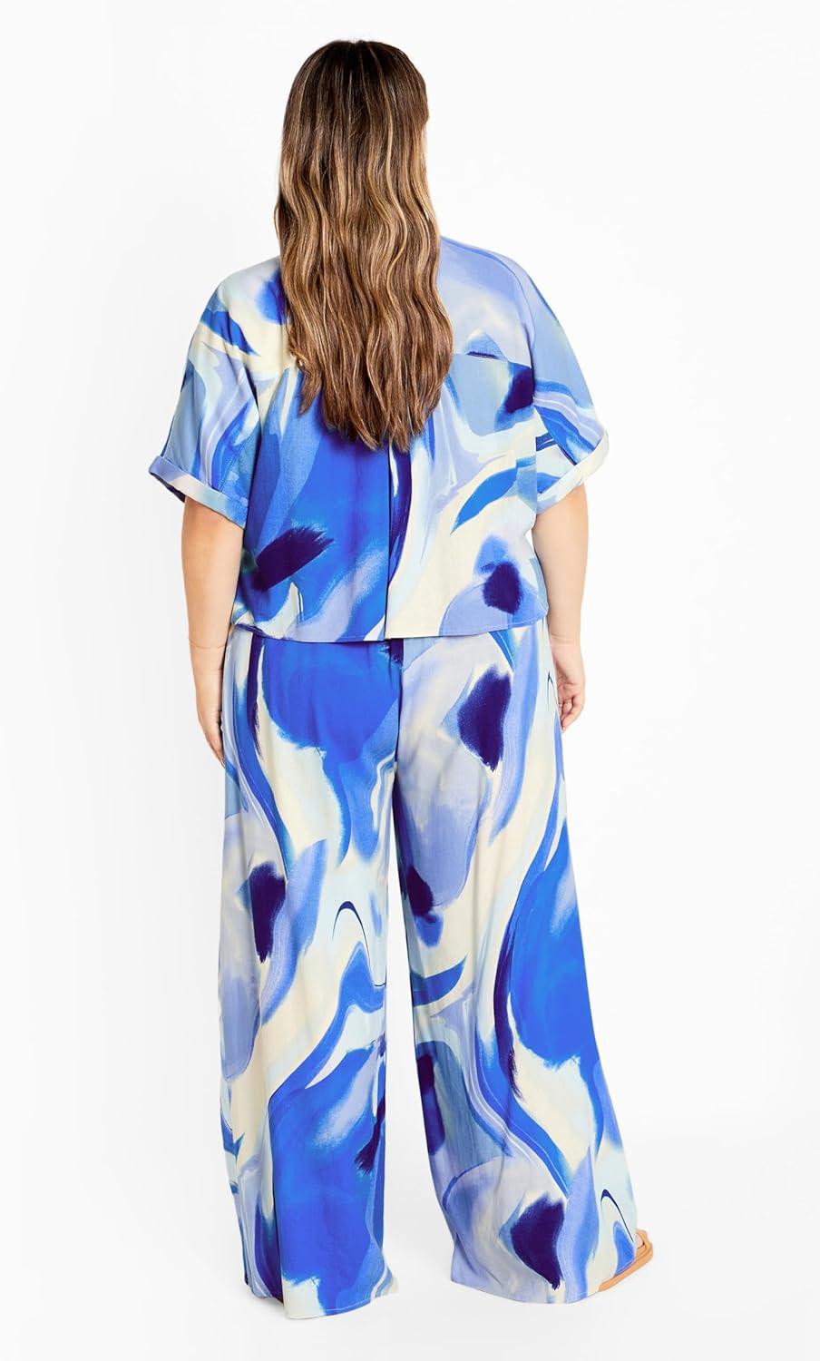 image:imageCITY CHIC Plus Size Shirt Esme Print ShirtWhirlpool