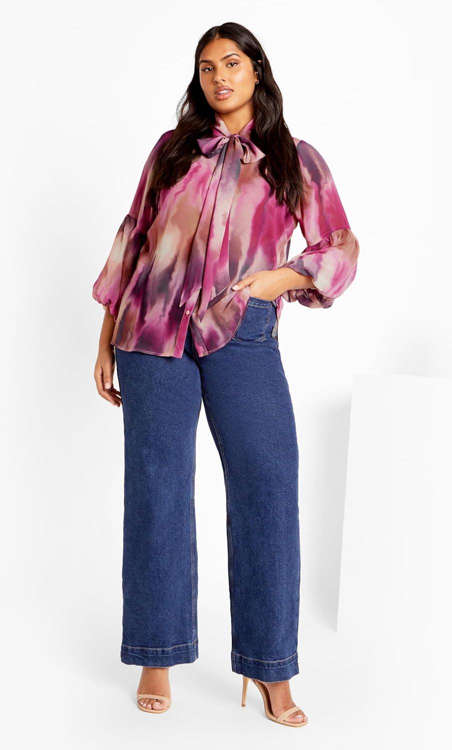 image:imageCity Chic Womens Citychic Plus Size Shirt RomanceSymphony