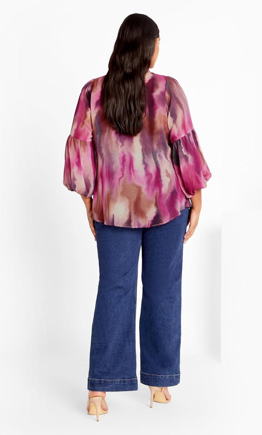 image:imageCity Chic Womens Citychic Plus Size Shirt RomanceSymphony