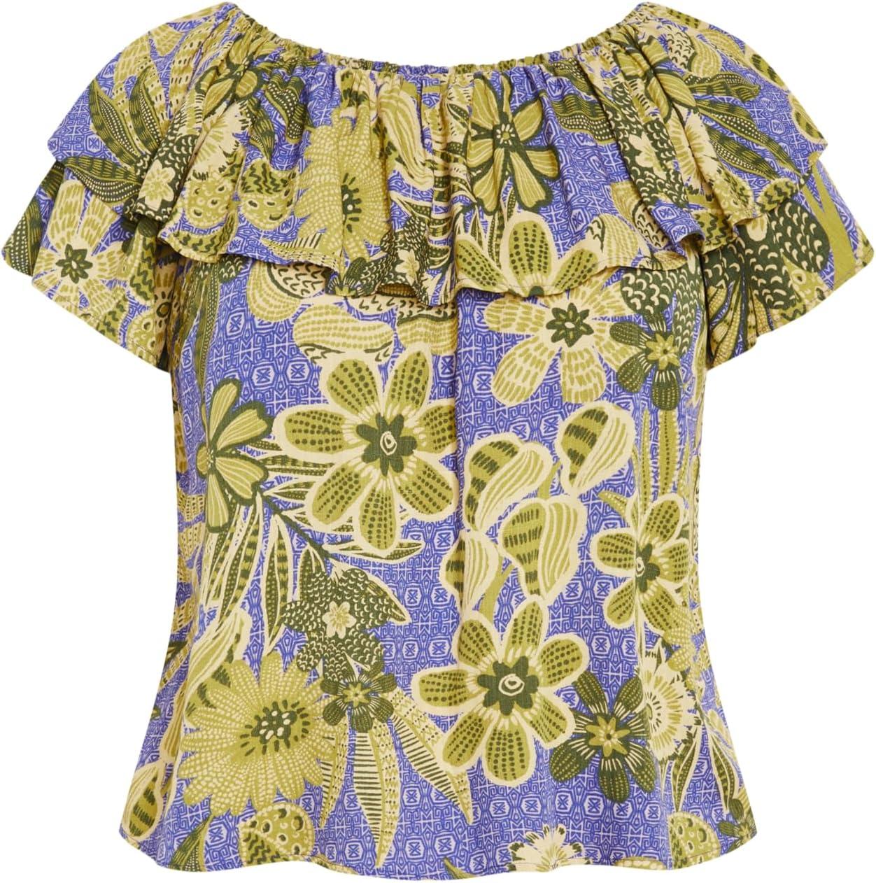 image:imageCity Chic Womens Plus Size Top DaydreamBatik Bloom