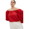 image:imageCity Chic Womens Plus Size Top  LeilaCherry