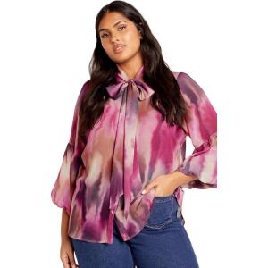 City Chic Women’s Citychic Plus Size Shirt Romance(Symphony)