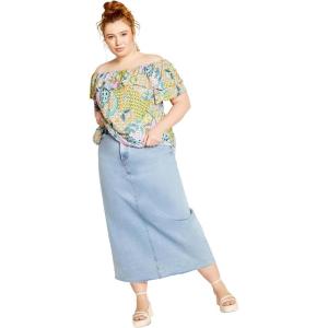 City Chic Women’s Plus Size Top – Daydream(Daydream)