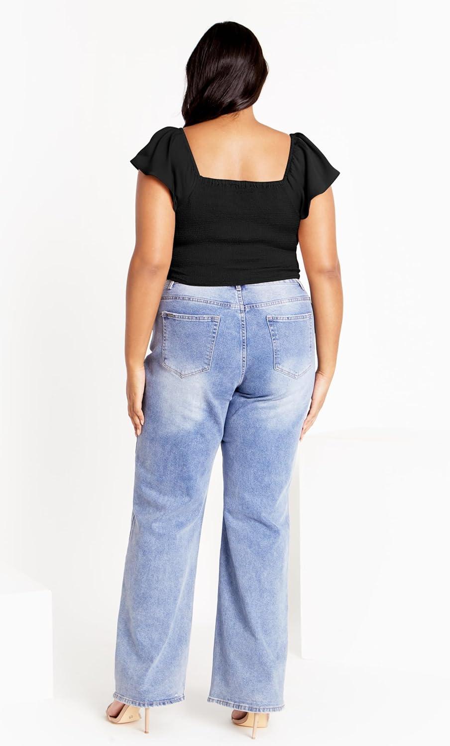 image:imageCity Chic Plus Size Top Mae TopBlack