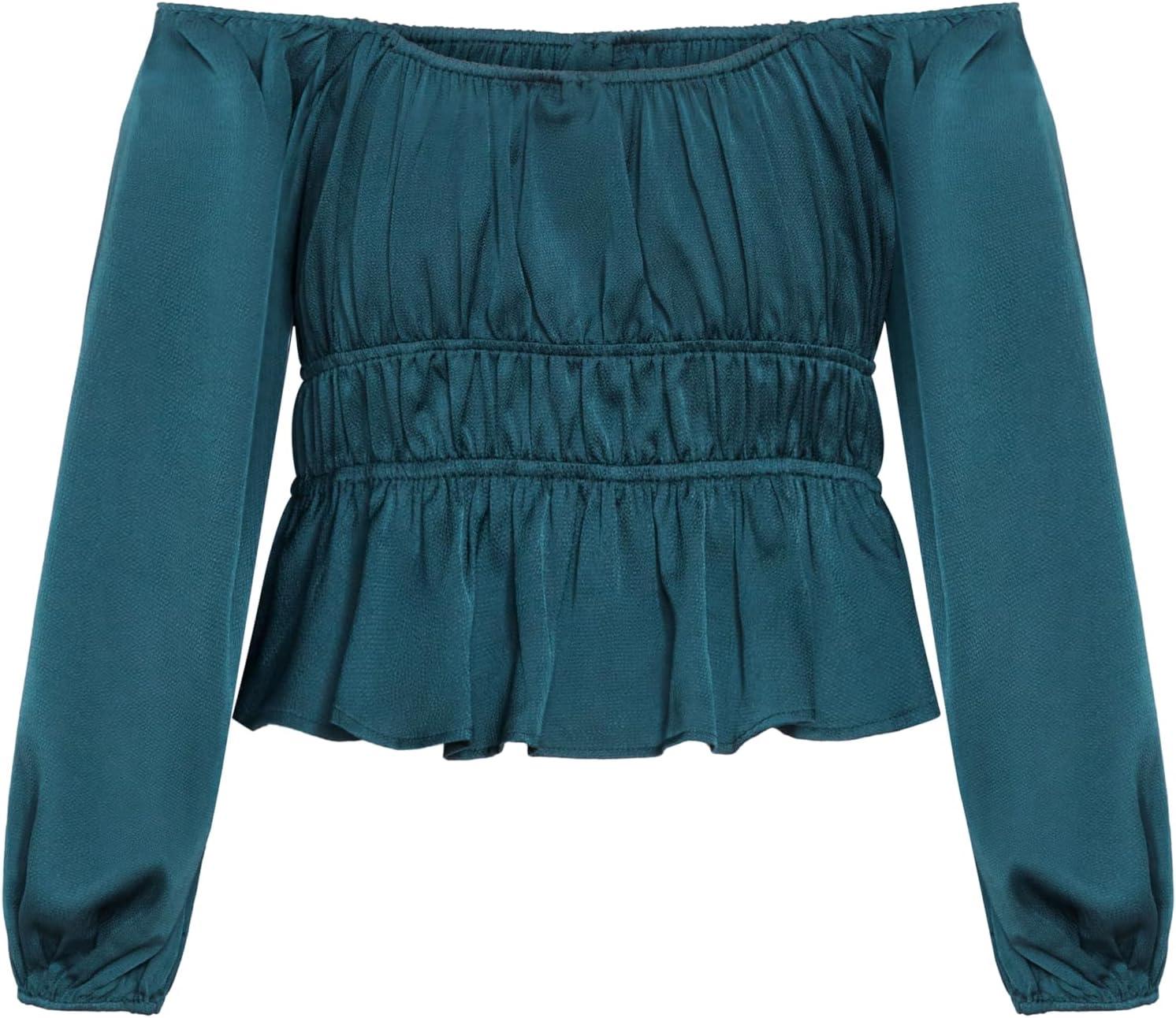 image:imageCity Chic Womens Plus Size Yasmine TopPeacock