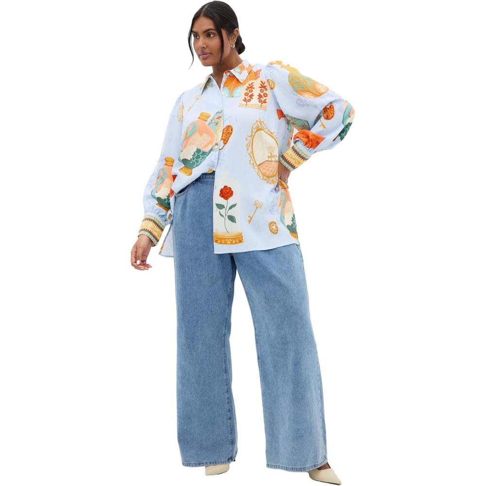 image:imageCity Chic Womens Plus Size Shirt Refined BeautyRefined Beauty
