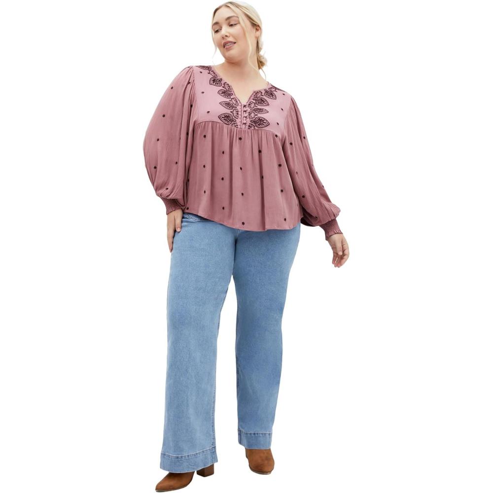 image:imageCity Chic Womens Plus Size Top  AmalieAmethyst