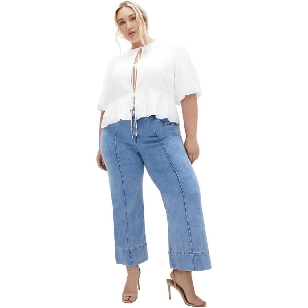 image:imageCity Chic Womens Plus Size Top  KyraIvory