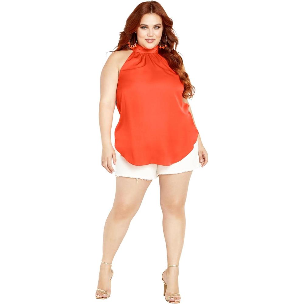 image:imageCity Chic Womens Plus Size Top PennyTomato