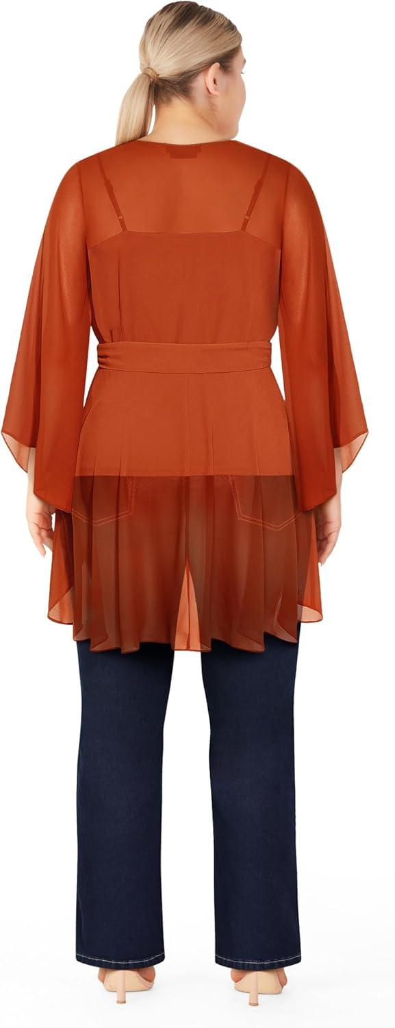 image:imageCity Chic Womens Plus Size Tunic WrapHoney