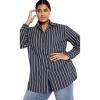 image:imageCity Chic Womens Plus Size Shirt  CelineNavy