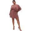 image:imageCity Chic Womens Plus Size Tunic  Long SleevedChocolate