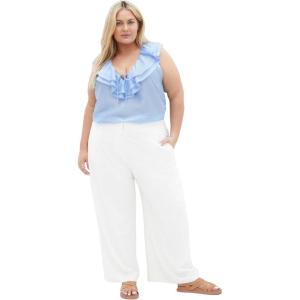 City Chic Women’s Plus Size Top – Athena(Sky Blue)