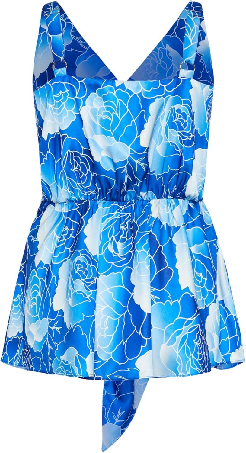 image:imageCITY CHIC Plus Size Top Serena Print TopSoft Beauty