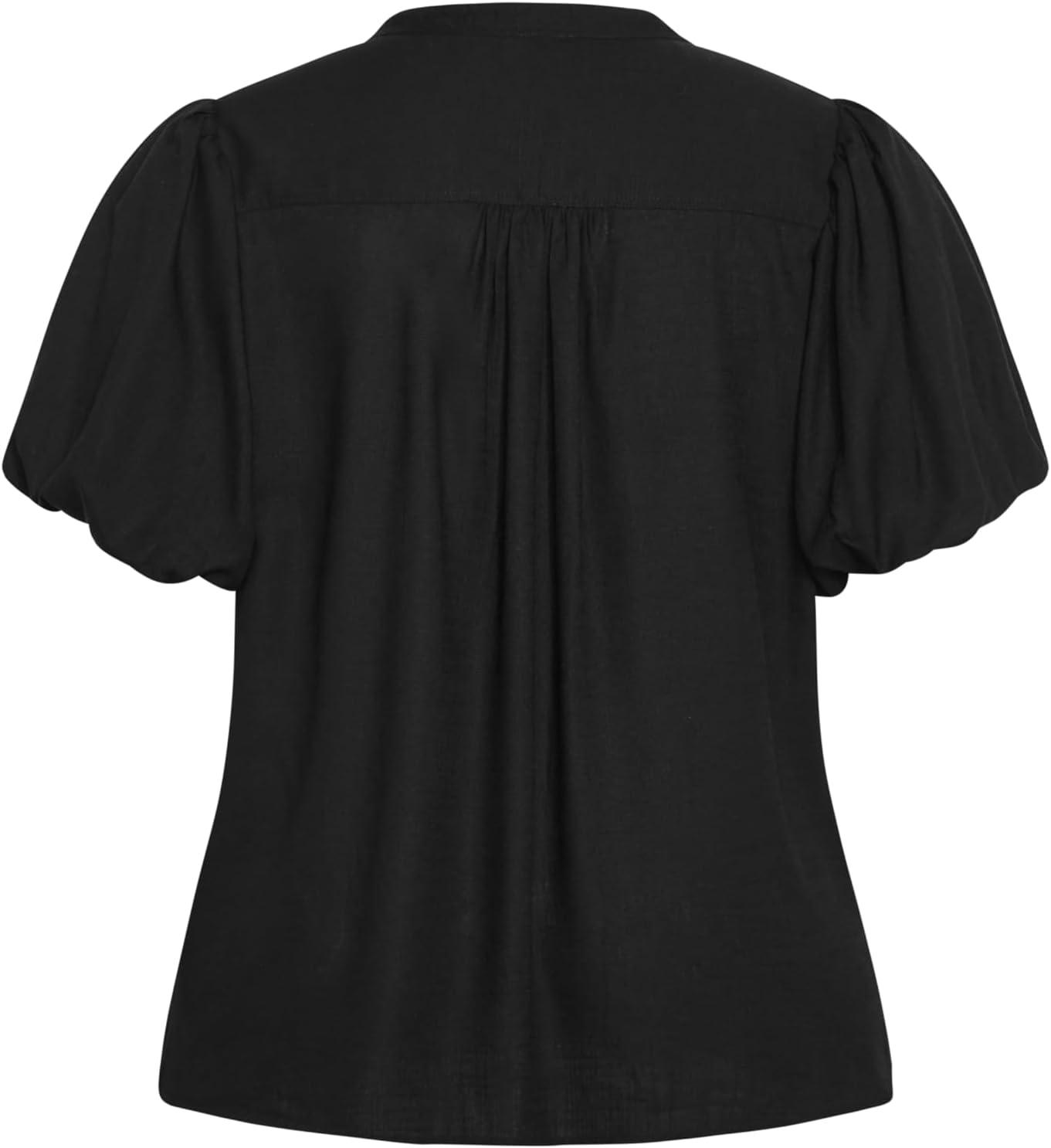 image:imageCity Chic Womens Plus Size Georgia ShirtBlack