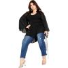 image:imageCity Chic Womens Plus Size Tunic  FleetwoodBlack