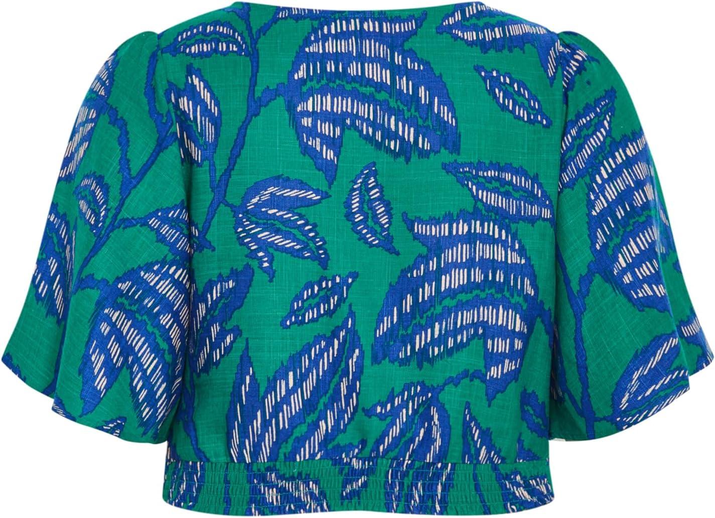 image:imageCITY CHIC Womens Plus Size Escapism Print Top