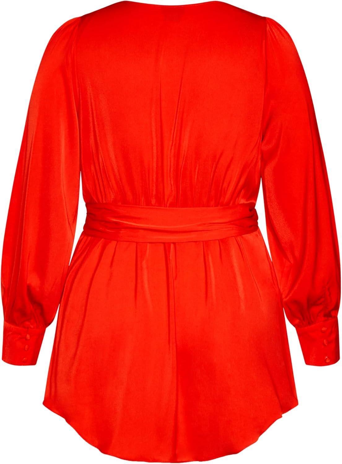 image:imageCity Chic Plus Size Top Opulent Hi Lo TopTigerlily