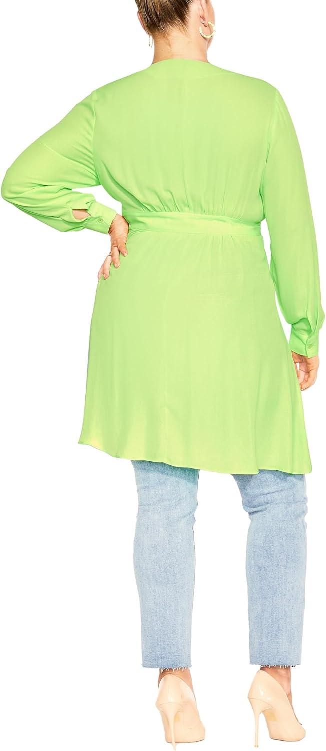 image:imageCity Chic Womens Apparel Womens City Chic Plus Size Top ShibaraCitrus